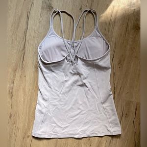 Lululemon Nulu strappy shelf bra tank